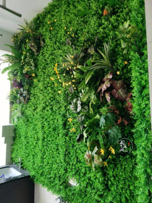 绿植花墙图片